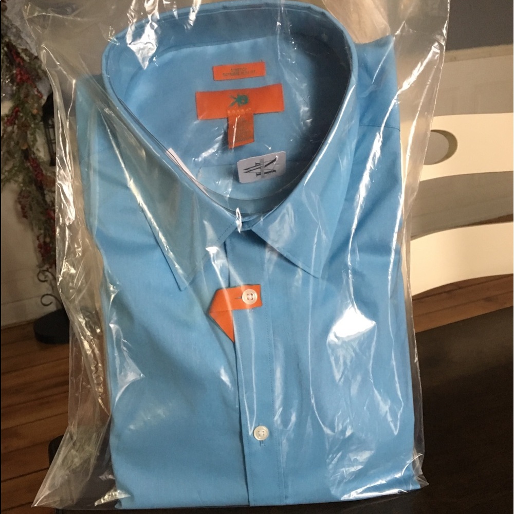 New Men’s Warehouse Egara Long Sleeve Button-down